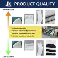 Chaussettes d'équipage tricotées de haute qualité au design gratuit Chaussettes sur mesure avec logo personnalisé Chaussettes unisexes en coton