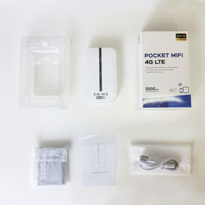 Sworix WiFi Portátil con Batería de Litio de 3000 mAh, WiFi6 Móvil Desbloqueado, Router MiFi de 300 Mbps con Ranura para Tarjeta SIM, Compatible con OEM - Product Image 4