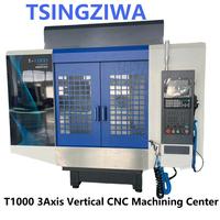 Fresadora CNC de 3 Ejes T1000 VMC BT30/BT40 con Cambiador Automático de Herramientas para Fabricación de Moldes de Precisión, Sistema Syntec