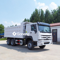 Camion à benne basculante d'occasion, 22 m3, 25 m3, camion à benne, piste 6X4, camion à benne
