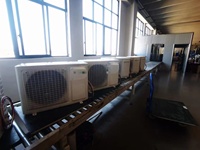 Climatiseur solaire hybride AC/DC Fenay Mini Split 1,5 tonne 2 CV 18000 BTU 50 Hz/60 Hz avec compresseur HITACHI