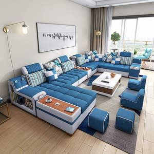 أريكة حديثة ، أريكة فاخرة على شكل حرف U بتصميم عصري ، أثاث غرفة معيشة آخر - Product Image 5