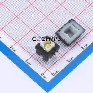 K6-8811D01 Tactile Switch Through hole Component (THT) Switch 2.5N Through Hole 8.9mm 11.5mm - Product Image 1