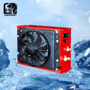 Refroidissement efficace 24V Fonctionnement silencieux Un excellent compagnon cool pour les conducteurs Rouge haut de gamme pour divers modèles de véhicules - Product Image 1