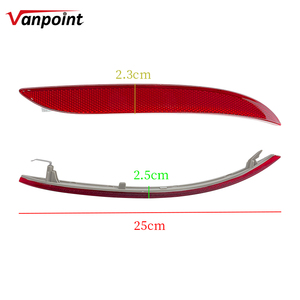 63147183913 63147183914 แถบสะท้อนแสงกันชนหลัง ซ้าย+ขวา สำหรับ <span class=keywords><strong>BMW</strong></span> ซีรีส์ 5 <span class=keywords><strong>E60</strong></span> 528i 535i ปี 2007-2010 มีสินค้าพร้อมส่ง - Product Image 5