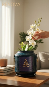 Maceta Decorativa Moderna |   Maceta Artesanal para Plantas y Flores, para Decoración Interior y Exterior del Hogar y Jardín - Product Image 3