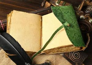 Diario de cuero de búfalo antiguo hecho a mano, cuaderno de bocetos Vintage encuadernado en papel, tamaños A4/A3/A6, tapa dura, caja con logotipo en relieve, regalo embalado - Product Image 6