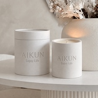 Ensemble d'aromathérapie AIKUN de notre propre marque, avec diffuseur à bâtonnets, bougie et spray, pour les campagnes saisonnières en petites séries