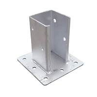 Ensemble complet de connecteurs de base pour supports de montage solaire galvanisés à chaud Zn-Al-Mg