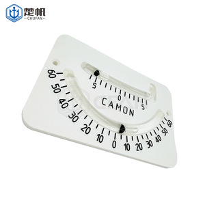 Clinomètre Camon Ne-02-42 en plastique avec double niveau à bulle pour la mesure d'angle de navire - Product Image 3