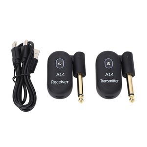 Le récepteur-émetteur sans fil A14 est compatible avec divers instruments de musique et est doté d'un adaptateur pliable. - Product Image 6