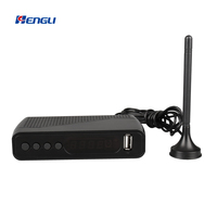 Decodificador STB de TV digital, receptor de TV de fábrica OEM y ODM, Full HD, DVBT2, receptor de TV H.265, decodificador DVB T2