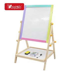 <span class=keywords><strong>2</strong></span> In 1 Ezel Krijt Tekentafel Houten Whiteboard Schoolbord Voor Kinderen W12b048b - Product Image 1