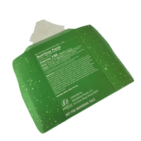 Boîte d'emballage personnalisable en forme de sapin de Noël en carton recyclé biodégradable et écologique avec paillettes pour cadeaux de Noël et bonbons