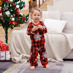 2025 New Family Christmas Langarmhemd und Hose Pyjama 2-teiliges Set - Product Image 5