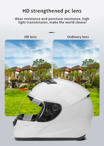 Nuevo Sistema de Intercomunicación para Casco de Motocicleta Integral HSM-MH-M125 con Pantalla LCD, Comunicación Bidireccional de 800M - Product Image 5