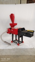 Machine à Alimentation Animale Multifonctionnelle 5 Ton/H, Hache-Paille Cyclonique Électrique/Diesel/à Essence, en Fonte et Acier Inoxydable