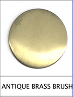 Laiton antique brossé