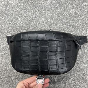 Sac de poitrine/d'épaule/sac bandoulière pour homme en cuir véritable fait main, décontracté, élégant, imperméable, durable, portable - Product Image 4