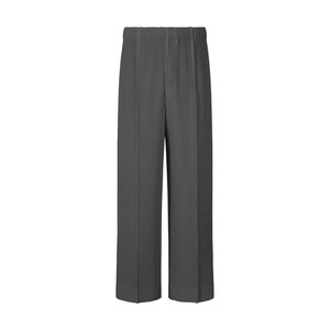 Japanese-Style Miyake-Style Pleated Mid-Waist Wide-Leg <strong>Pants</strong> Men's Loose Casual Center-Seam Design High-End Minimalist Style - Product Image 4