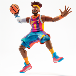 Пользовательские баскетболисты ПВХ мини-баскетболист игрушка фигурка - Product Image 4