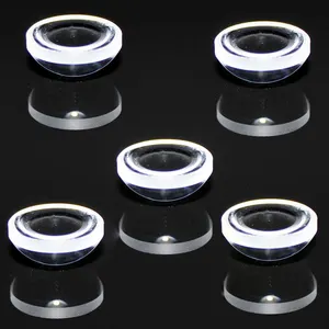 VY Optics Manufacturer Wholesale Price Supply Quartz Glass Dome Lens with Hole