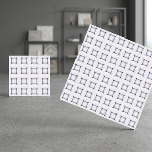Vistaar 12x12 3D Design Luminous Premium Grade Ceramic Floor Tiles 300x300mm Digital Printed for Commercial Buildings in Africa - Product Image 1