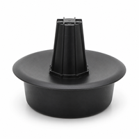 Pieds de ruche anti-insectes en plastique, 4 pièces, robustes, capacité de charge 500 kg, avec plateau d'abreuvement intégré, support surélevé pour ruche