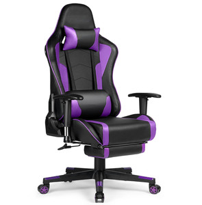 Silla <span class=keywords><strong>de</strong></span> Oficina Ergonómica y Transpirable con Respaldo Alto Ajustable, Masaje Gravedad Cero, para Videojuegos, con Giro <span class=keywords><strong>de</strong></span> 360 Grados °   Ruedas Giratorias Suaves - Product Image 1