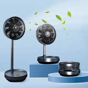 Multifunction Telescopic Folding Rechargeable Stand Fan