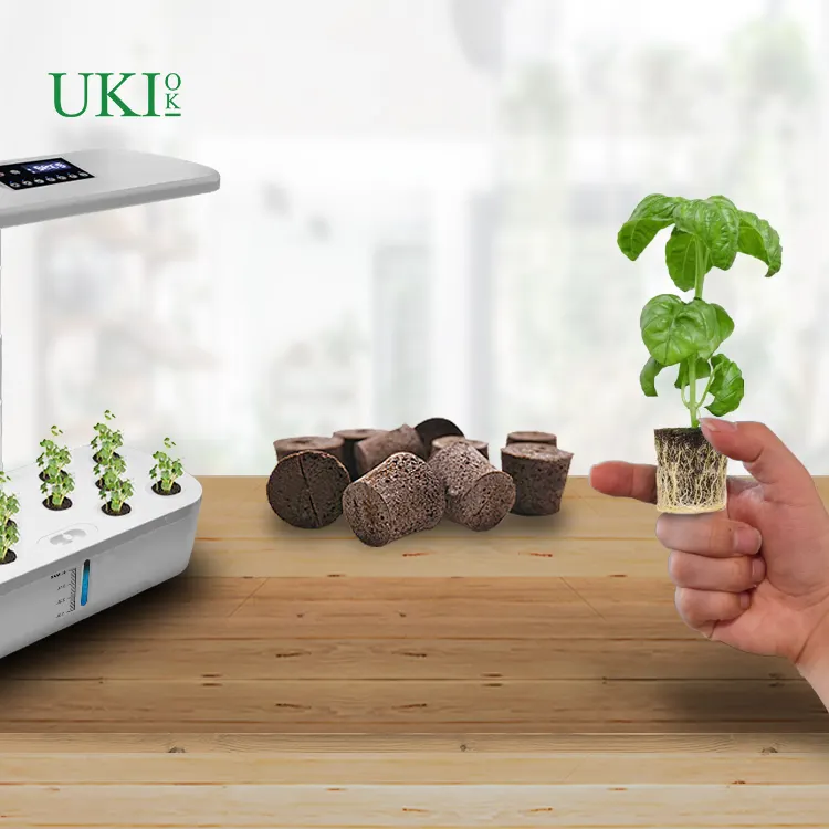 Ukiok-قطعة استبدال منتج جيد 2023, إسفنجة تعليمية داخلية ذكية لنمو النباتات باستخدام المواد الغذائية