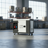 100kVA-300kVA Industrieller Dieselgenerator Geräuscharmer Typ Dreiphasig Wassergekühlt mit ATS Autostart für Fabrik und Gewerbe