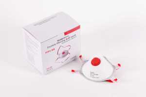 Mascarilla Antipolvo FFP3 EN149 de Alta Eficiencia en Forma de Copa para Protección Respiratoria Contra Partículas Finas, Humo y Contaminantes Atmosféricos - Product Image 3