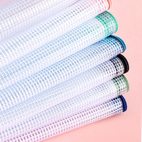 Pochette de classement en PVC transparent renforcé avec logo personnalisé imprimé, écologique, réutilisable, avec fermeture éclair durable