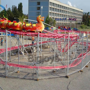 Parque de Atracciones Mini Sliding Dragon <span class=keywords><strong>Train</strong></span> Dragon Coaster Montaña rusa barata - Product Image 1