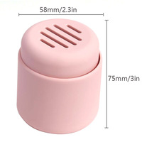 Étui de transport pour éponge de maquillage en silicone lavable et réutilisable, étui pour éponge de beauté, étui pour éponge cosmétique
