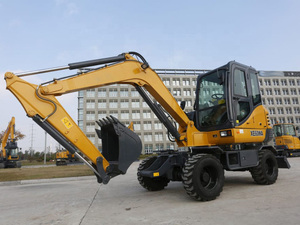 Produit en promotion XE60WGA : Nouvelle mini-excavatrice sur pneus hydraulique de 5,9 tonnes de marque de premier plan en vente - Product Image 2