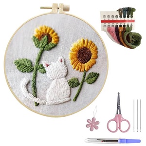 Nuevo Kit de Bordado DIY para Principiantes, Set de Materiales para Bordar a Mano con Aro, Venta al Por Mayor Directa de Fábrica - Product Image 5
