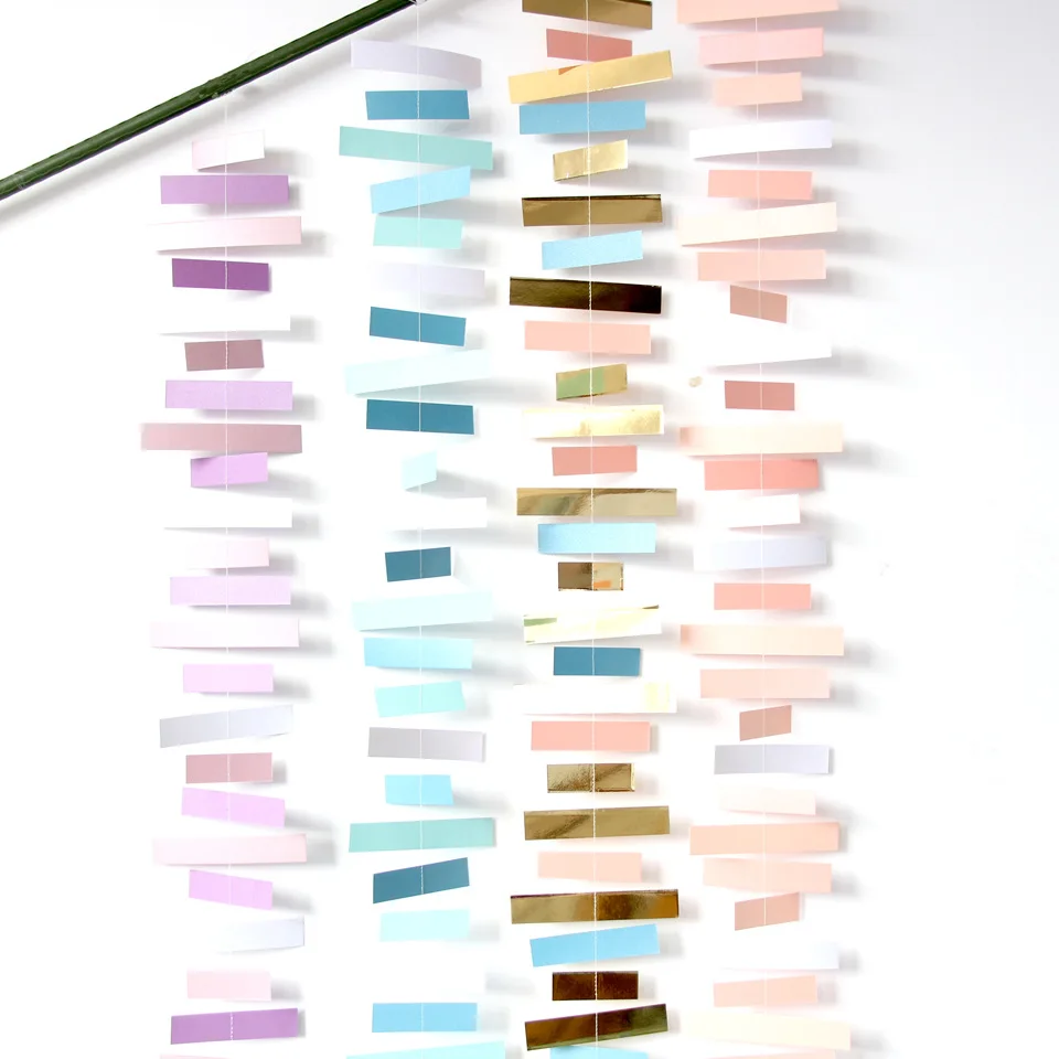 Creative Wedding Hanging Paper Banner Decorations