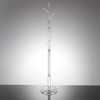 Porte-manteau et porte-chapeaux autoportant en acrylique transparent, simple, moderne et polyvalent pour chambre et bureau