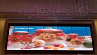 Module d'affichage LED à matrice de points RGB P2.5 pour intérieur, 128x64 points, mur vidéo, panneau d'affichage LED fixe