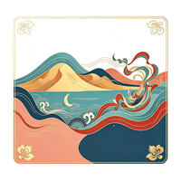 Tapis de Mahjong Américain Moderne de Luxe à Motifs Floraux Vintage, Housse de Table Portable, Anti-Bruit, Antidérapante, en Caoutchouc Écologique