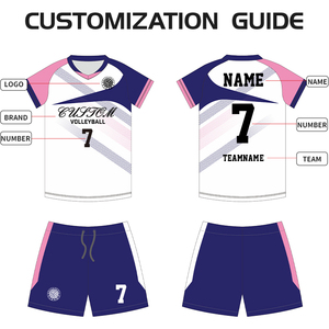 Vêtements de sport personnalisés Nouveau design Maillot de volley-ball Chemise de volley-ball sans manches en gros Ensembles imprimés respirants Volley-ball unisexe - Product Image 2