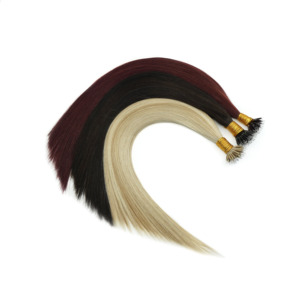 <span class=keywords><strong>Oro</strong></span> australiano marrone naturale vergine Remy Nano Ring Extension per <span class=keywords><strong>capelli</strong></span> stile europeo <span class=keywords><strong>capelli</strong></span> lisci - Product Image 3