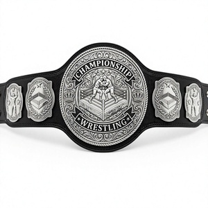 Hot Best Selling World Wrestling Custom Real Leather Championship Belt Adult Size Championship Belt - Product Image 1