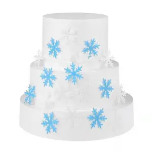Вафельная бумага для съедобных капкейков, снежинок, украшение торта