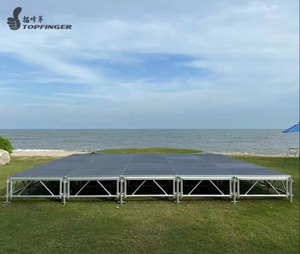 ระบบแพลตฟอร์มเวทีแบบพกพา TFR 8x4ฟุตเวทีอะลูมิเนียมที่ผ่านการรับรอง TUV สำหรับงานอีเว้นท์2025เทรนด์ใหม่ - Product Image 1