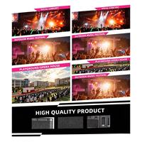 LAP-158DBD Haut-parleur actif professionnel en plastique de 15 pouces, enceinte portable durable de haute qualité, puissance maximale de 2000 W, personnalisation ODM et OEM