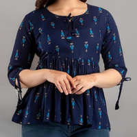 Blouse tricotée et tissée imprimée décontractée style vintage moderne pour femme, col rond, manches longues, coupe droite, séchage rapide