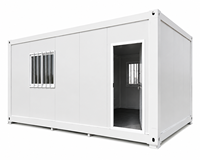 Maison préfabriquée de luxe en acier de 40 pieds, extensible et pliable, conteneur habitable personnalisé, maison préfabriquée de 20/30/40 pieds